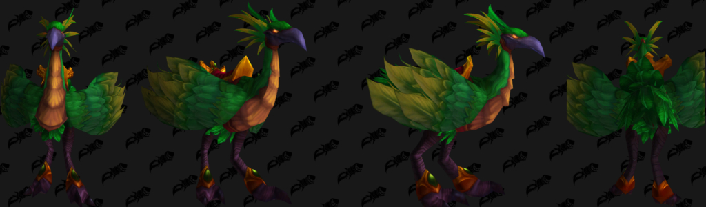 Green Hawkstrider World of Warcraft