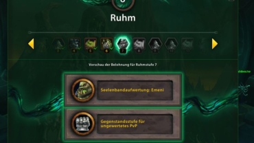 Ruhm in Patch 9.2.5 schnell farmen