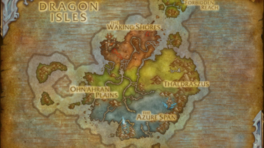 Die neuen Maps von Dragonflight