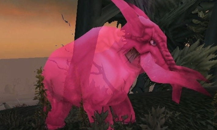 Pinker Elekk World of Warcraft