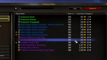 World of Warcraft: Dragonflight: Gold verdienen mit Berufen