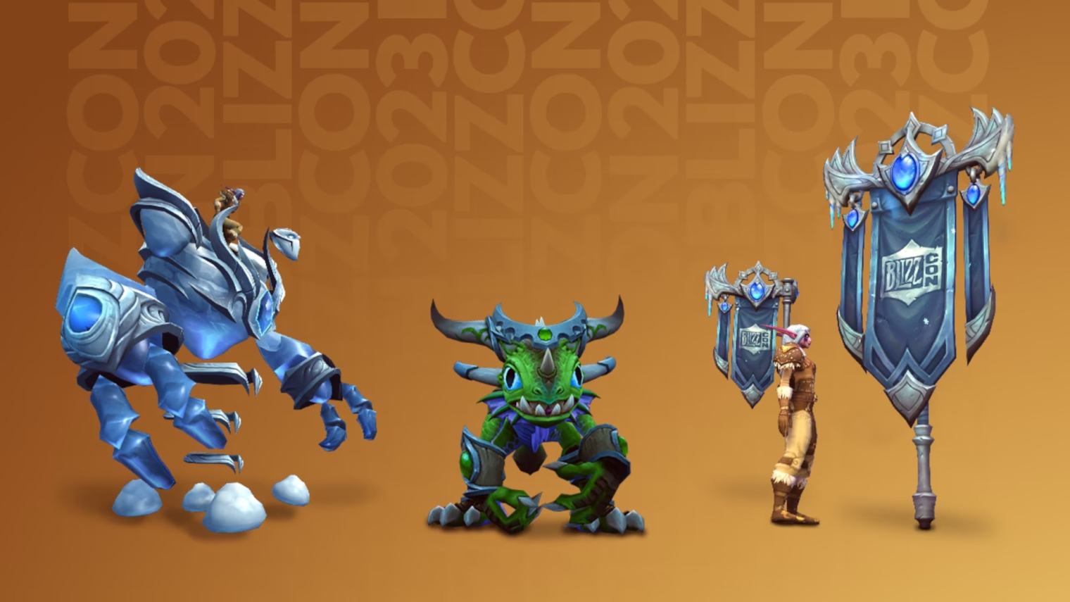 Die BlizzCon Collection Goodies für alle BlizzardSpiele