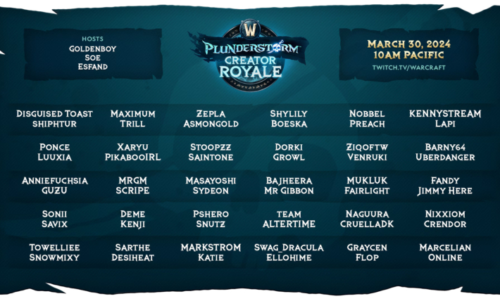 Creator Royale: Plunderstorm-Event mit WoW-Creatorn