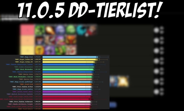 11.0.5: Tierliste aller DD'S