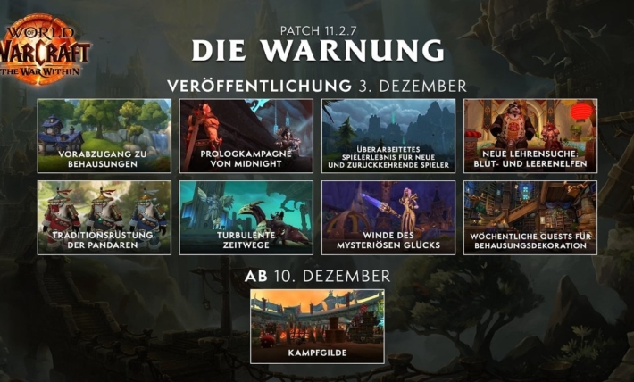 Patch 11.2.7 offiziell vorgestellt
