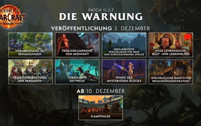 Patch 11.2.7 offiziell vorgestellt