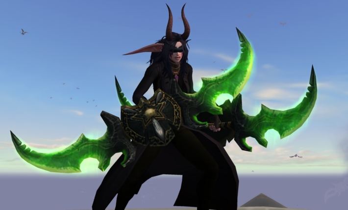Illidan-Gleven als Transmog