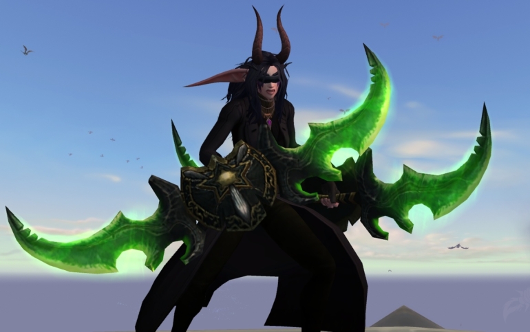 Illidan-Gleven als Transmog