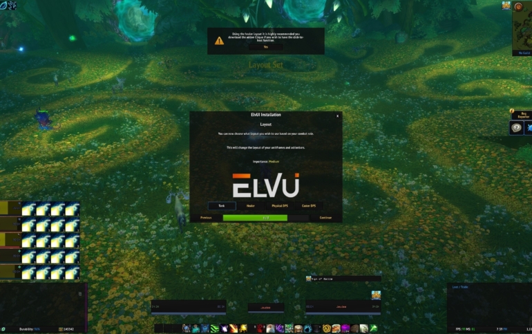 ElvUI bleibt in Midnight erhalten