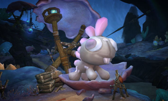 Kuscheliger perlweißer Grrgle